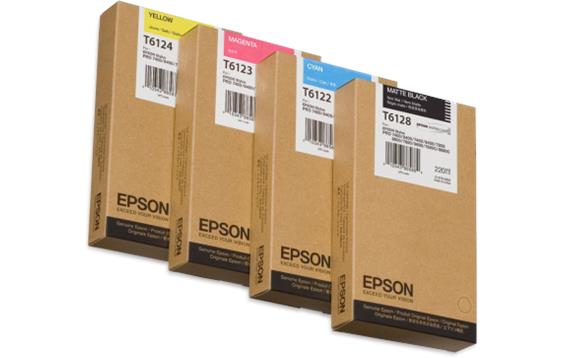 117745 Epson C13T612400 EPSON Yellow 220ml SP 74xx/94xx 